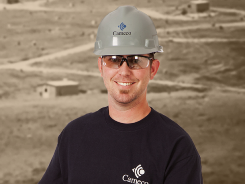 an image of cameco employee Tony Santillanes